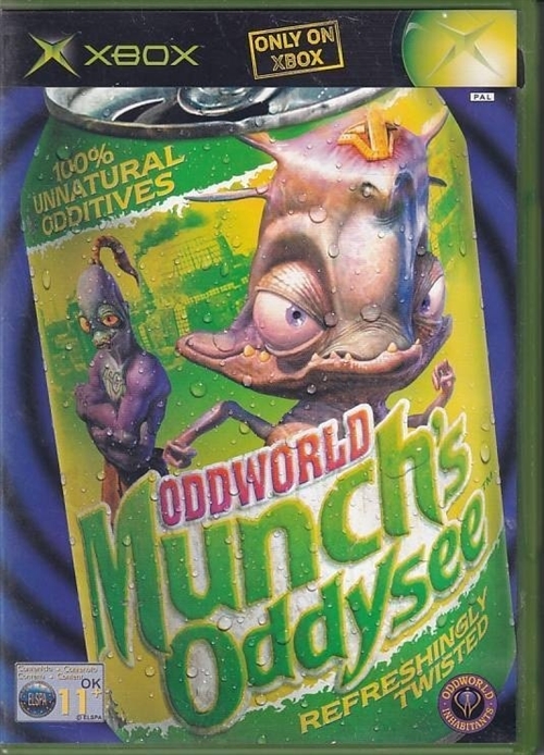 Oddworld Munchs Oddysee - XBOX (B Grade) (Genbrug)
